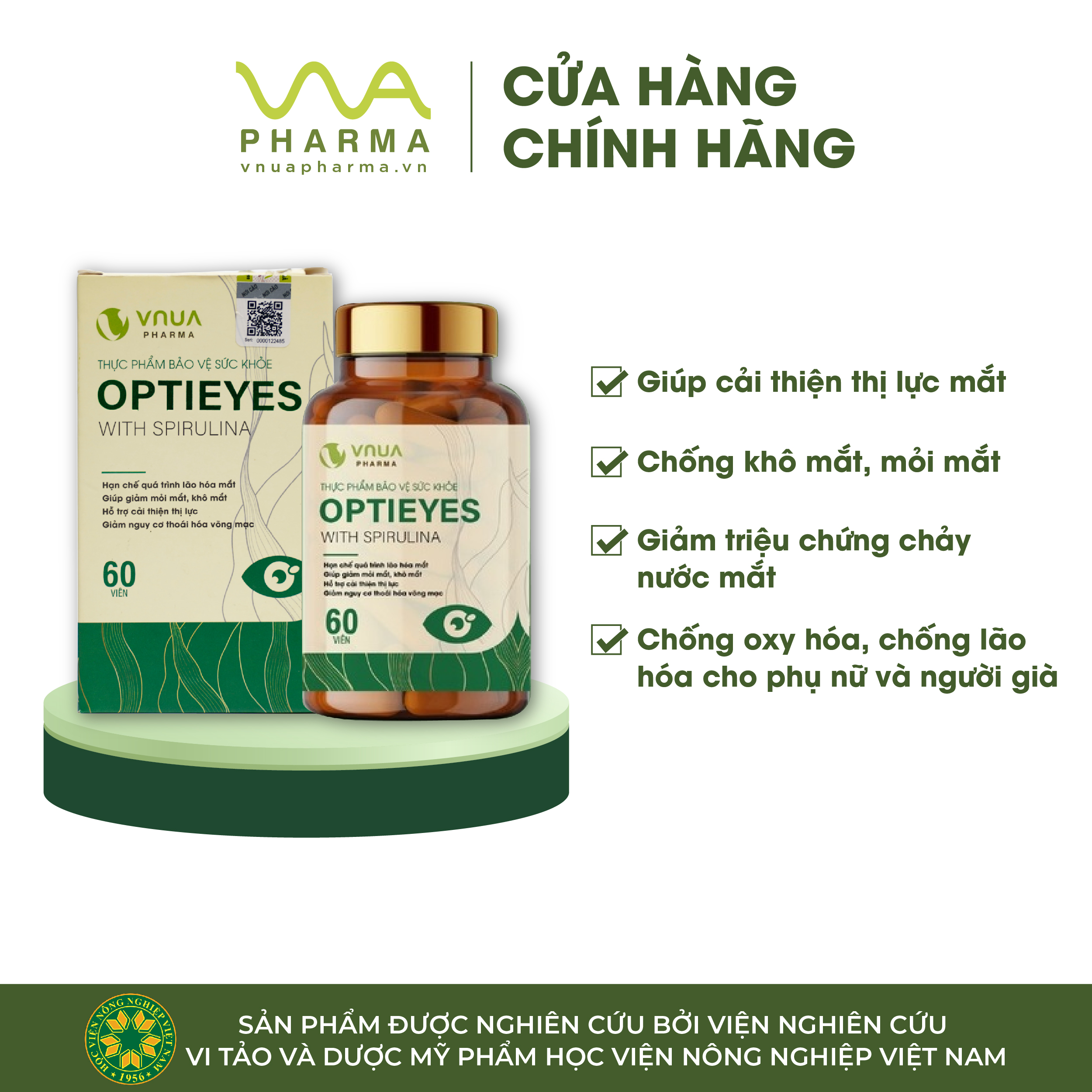 OPTIYES WITH SPIRULINA