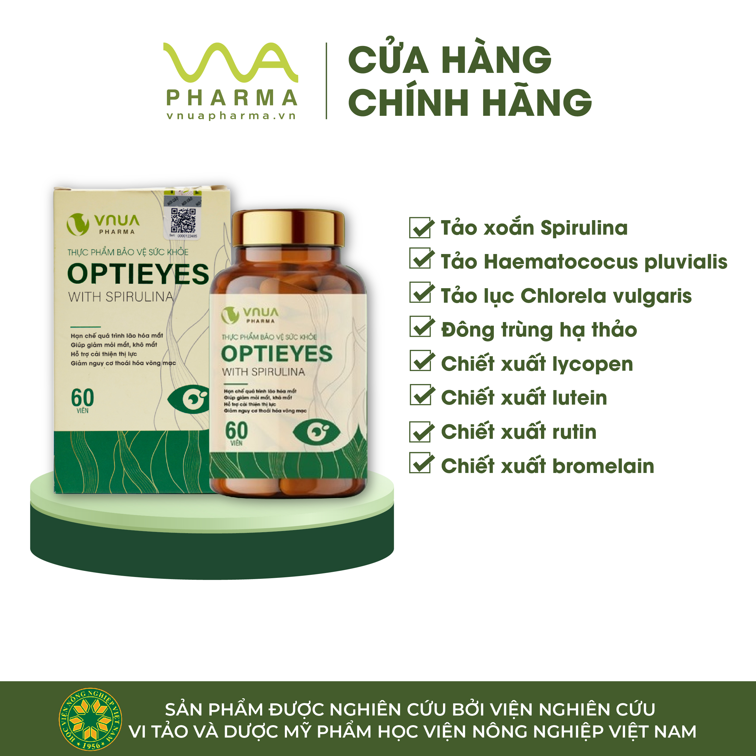 OPTIYES WITH SPIRULINA