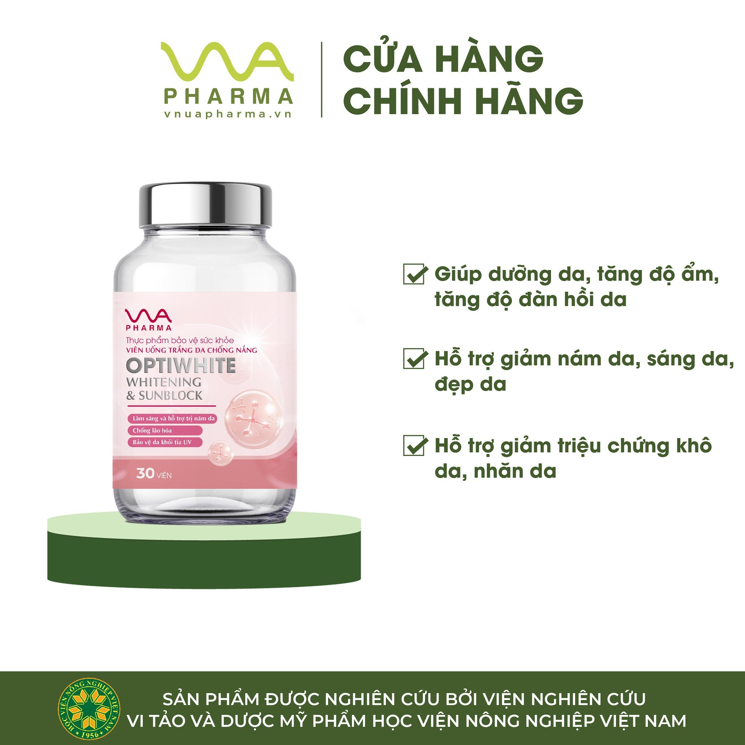 VIÊN UỐNG SÁNG DA OPTIWHITE