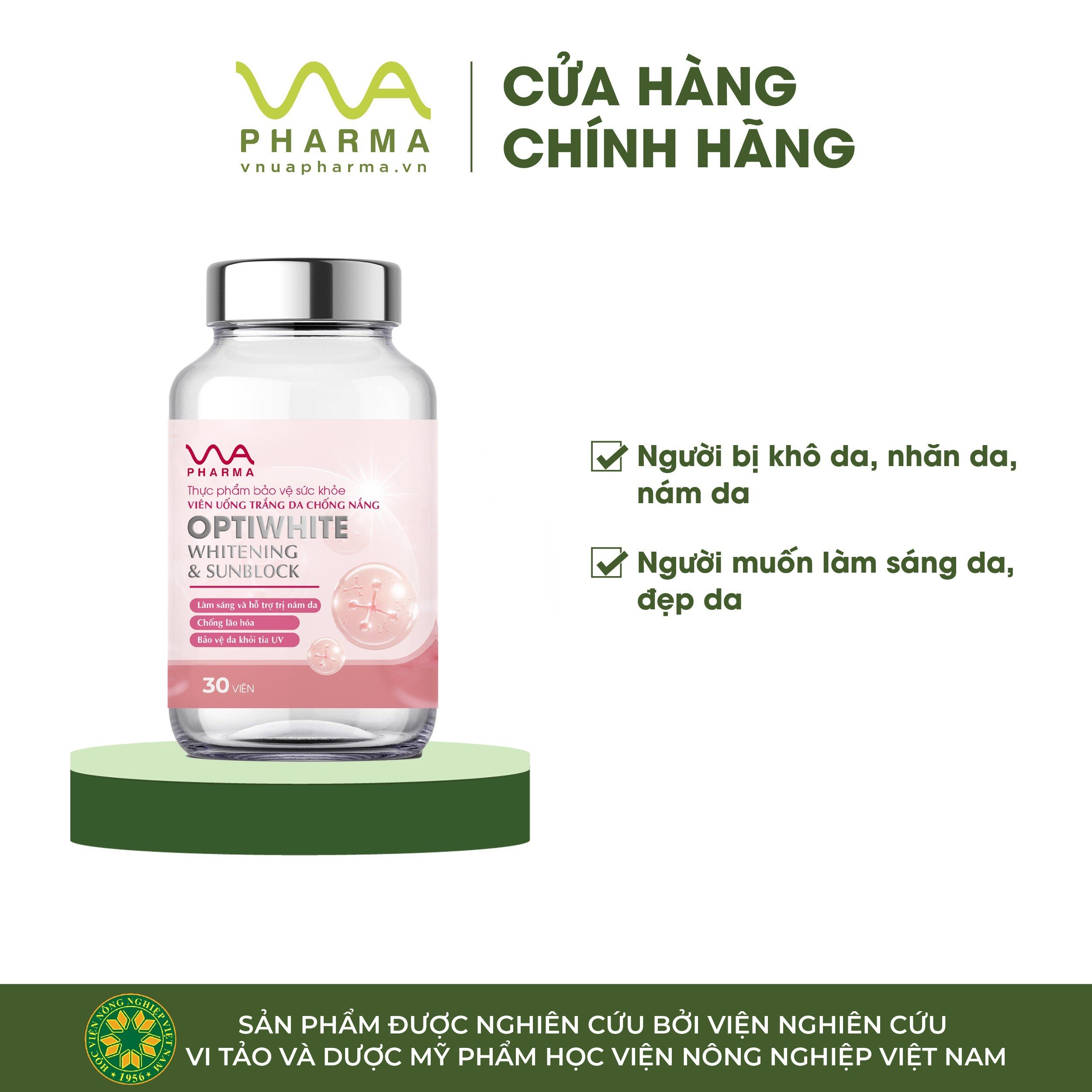 VIÊN UỐNG SÁNG DA OPTIWHITE