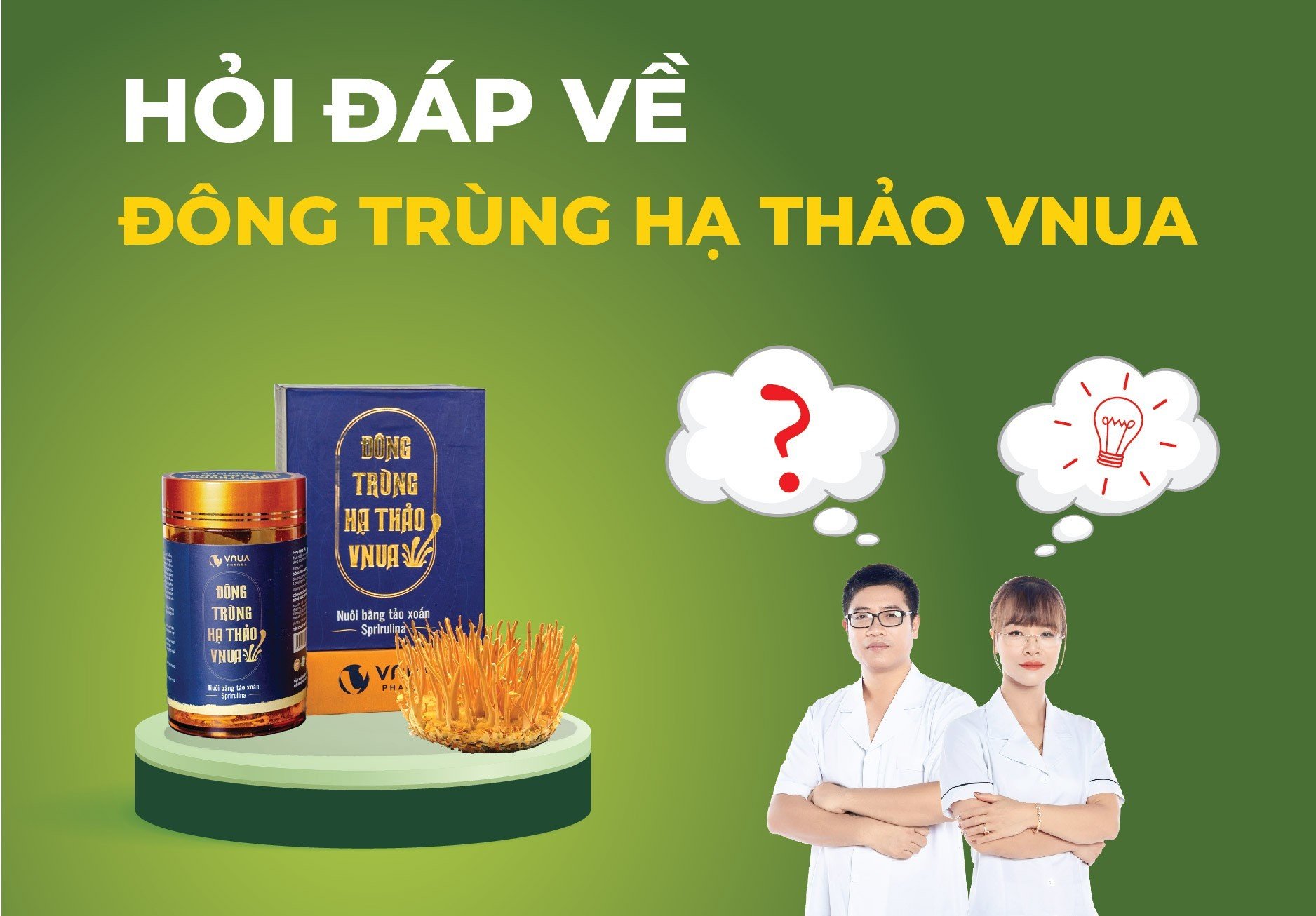 HỎI ĐÁP VỀ ĐÔNG TRÙNG HẠ THẢO VNUA CÙNG CÁC NHÀ KHOA HỌC HỌC VIỆN NÔNG NGHIỆP VIỆT NAM